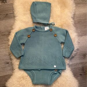 Knitted European Baby Outfit 12 months